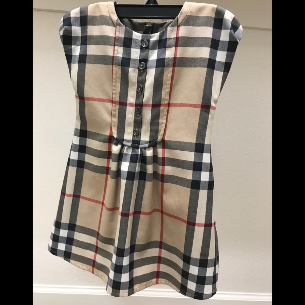 💯 Authentic Burberry check children dress
